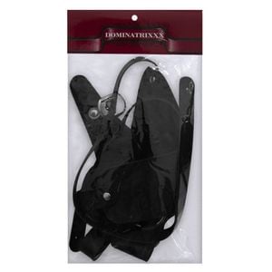 Cinto Strap On Duplo Para Prótese Com Furo Anal Dominatrixxx