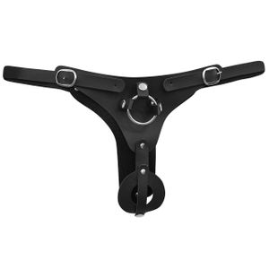 Cinto Strap On Duplo Para Prótese Com Furo Anal Dominatrixxx
