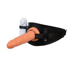 Cinta Para Coxa Com Prótese Com Vibro 14,5 X 3,6 Cm La Pimienta