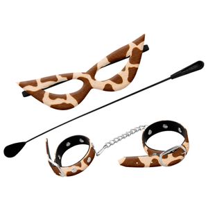 Kit Tiazinha Trio Algema Luxo Bichos Dominatrixxx