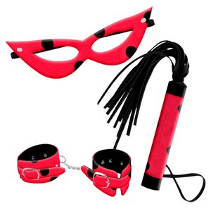 Kit Tiazinha Trio Algema Bracelete Luxo Bichos Dominatrixxx