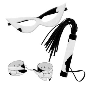 Kit Tiazinha Trio Algema Bracelete Luxo Bichos Dominatrixxx