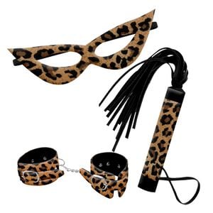 Kit Tiazinha Trio Algema Bracelete Luxo Bichos Dominatrixxx