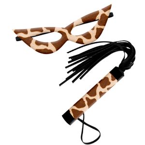 Kit Tiazinha Com Chicote 20cm Bichos Dominatrixxx