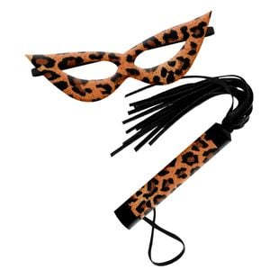 Kit Tiazinha Com Chicote 20cm Bichos Dominatrixxx