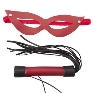 Kit Tiazinha Com Chicote 20cm Liso Dominatrixxx