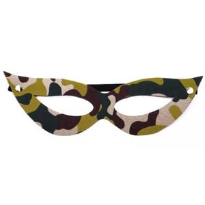Máscara Tiazinha Luxo Camuflado Dominatrixxx
