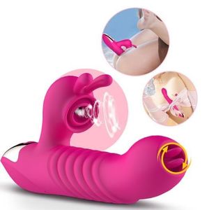Super Vibrador De Ponto G E Clitóris - Vai E Vem 2 - Dib