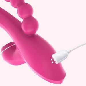Vibrador Abel Tripla Estimulação 