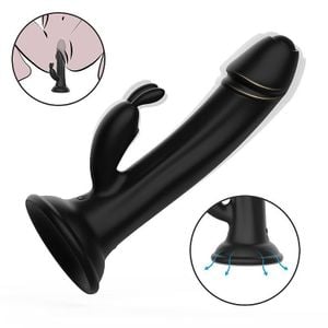 Vibrador De Ponto G E Clitóris Com Ventosa - King Cesar