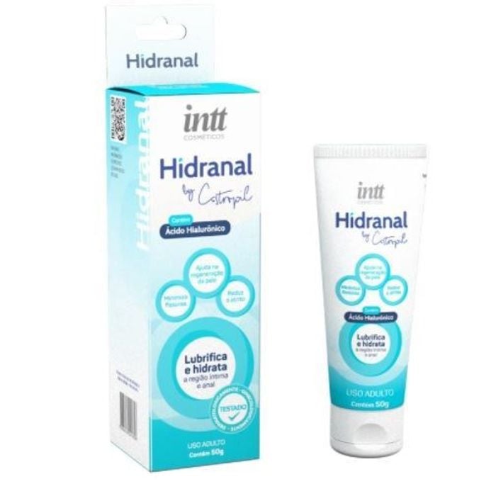 Lubrificante íntimo Hidranal 50g Intt