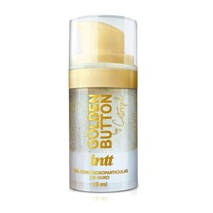 Golden Button Gel Anal Partículas De Ouro 23k 17ml Intt