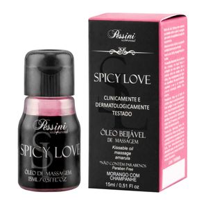 Spicy Love Gel Comestível 15ml Pessini