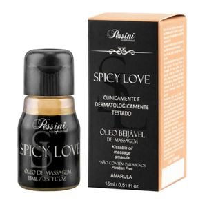 Spicy Love Gel Comestível 15ml Pessini