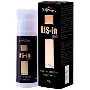 Lis-in Gold Gel Anal Facilitador 30g Hot Flowers