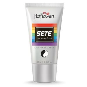 Sete Sensações Gel Deslizante Bisnaga 25g Hot Flowers