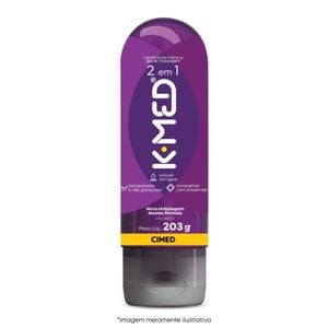 K-med Joy 2 Em 1 Lubrificante íntimo 203g Cimed