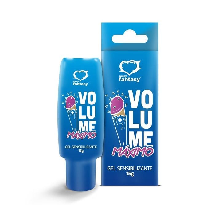 Volume Máximo Sensibilizante Gel 15g Sexy Fantasy