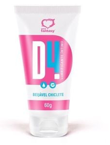 Lubrificante A Base De Agua Com Sabor D4 60g Sexy Fantasy