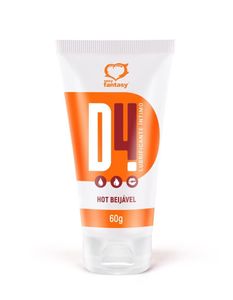 D4 Lubrificante Hot 60g Sexy Fantasy 