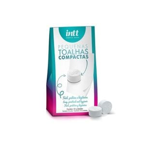 Toalhas Compactas Higienizadoras 10 Unidades Intt 
