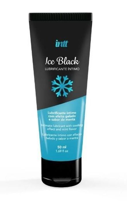 Lubrificante Efeito Gelado Ice Black 50ml Intt