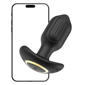Plug Anal Com Vibro E Rotação Com App
