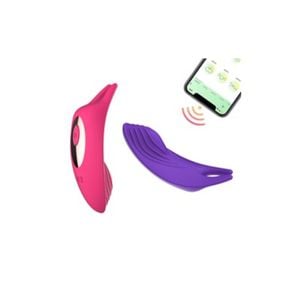 Vibrador de Calcinha com 9 Modos de Vibração APP - controla por aplicativo..