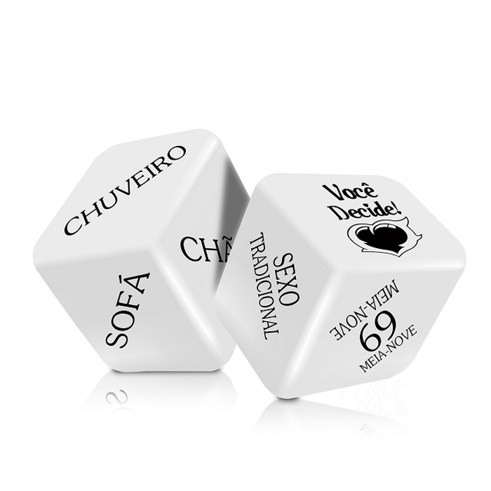 Dados Cubos do Amor Hot - 2 dados