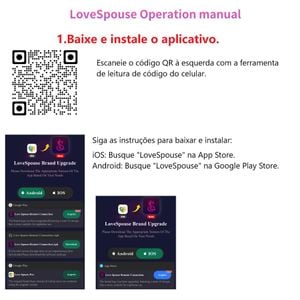 Vibrador de Calcinha com 9 Modos de Vibração APP - controla por aplicativo..