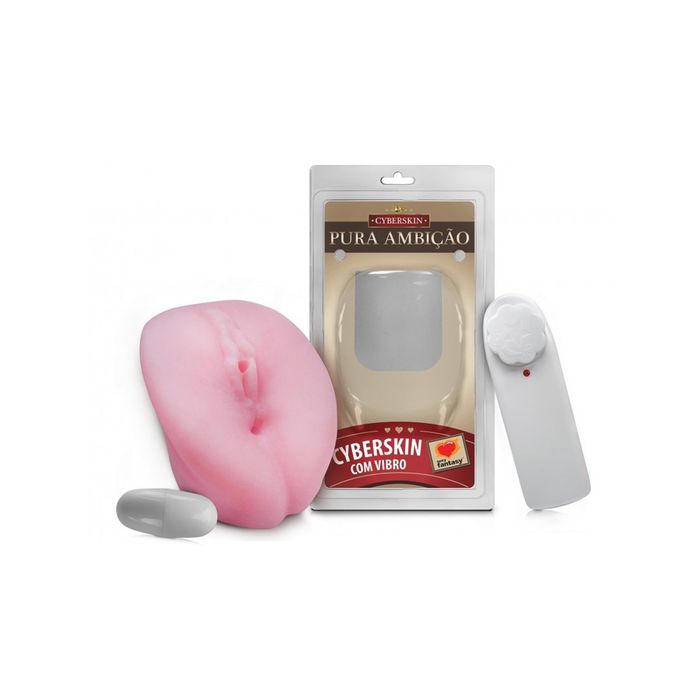 Vagina Vibratória Cyber Skin