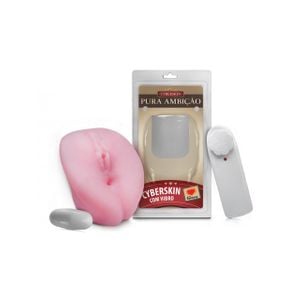 Vagina Vibratória Cyber Skin