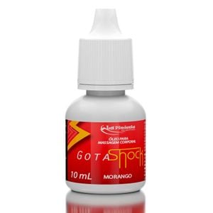 Gota Shock - Vibrador Líquido Morango 10ml0,019