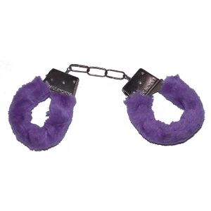 Algema de Metal com Pelúcia
