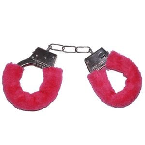 Algema de Metal com Pelúcia
