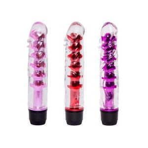 Vibrador Translúcido à Prova d'água 15cm