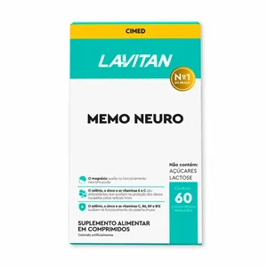 Lavitan Memória 60 Comprimidos