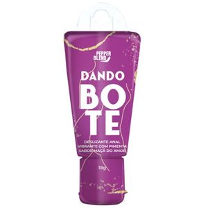 Dando Bote Deslizante Anal Vibrante 18g