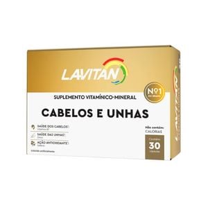 Lavitan Cabelos e Unhas 60 cápsulas
