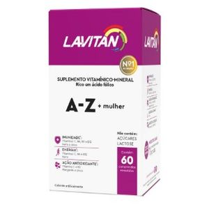 Lavitan A-Z Mulher (Suplemento Vitamínico) 90 comprimidos