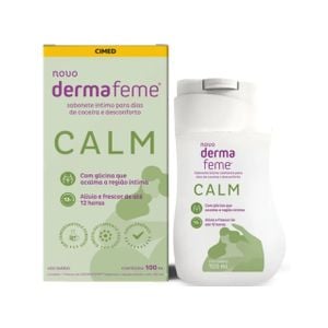 Dermafeme Calm Sabonete Líquido Íntimo Ação Calmante 100ml