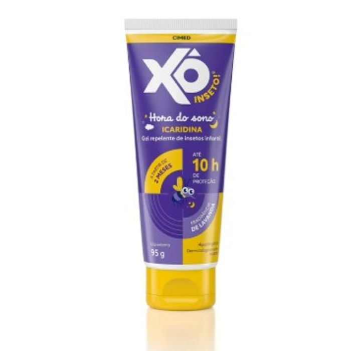 Repelente de Insetos Infantil Xô Inseto Hora do Sono Icaridina Gel 95g