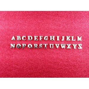 Letra em Metal para Calcinha Personalizada.