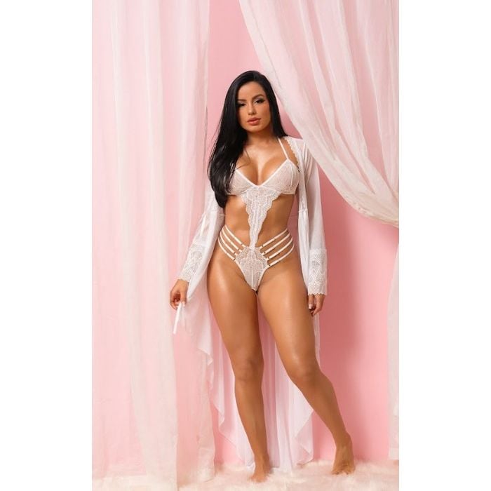 Body Renda Ajustável Perfumado