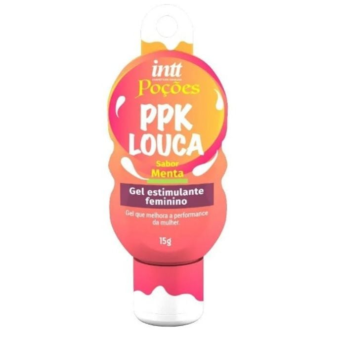 PPK Louca - Estimulante / Excitante Feminino (sabor menta) Linha Poções 15g