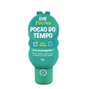 Poção do Tempo (Prolongador de Ereção) sabor menta - Linha Poções 15g