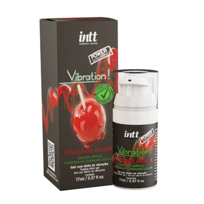 Vibration - Vibrador Líquido Beijável Maçã do Amor 17ml