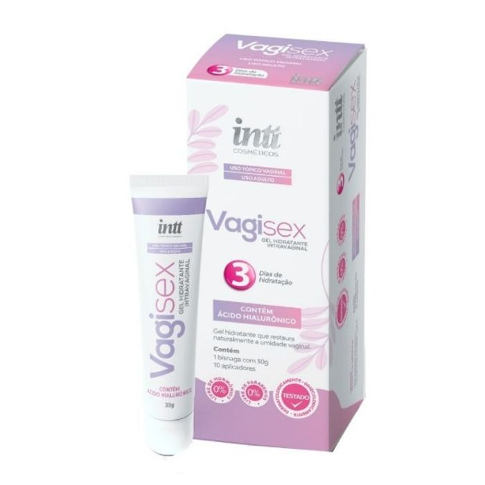 Vagisex Hidratante Intravaginal com 10 Aplicadores - 30g