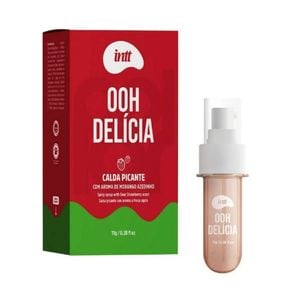 Ooh Delicia - Calda Picante - Sabor Morango Azedinho 11g