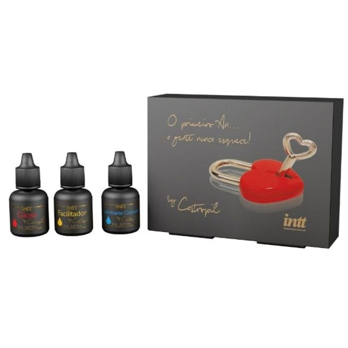 Kit O Primeiro Anal (Dessensibilizante + Gloss + Lubrificante)